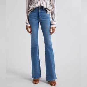 Veronica Beard Beverly High Waist Flare Jeans